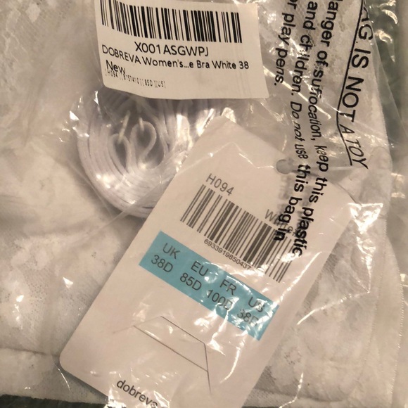 DOBREVA See-Through Underwire Strapless Lace Bra - Picture 5 of 7